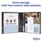 Avery Heavy-Duty View 3 Ring Binder, 1" One Touch Slant Rings (Pack of 4)